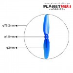BetaFPV HQ 3020 2-Blade Propellers 1.5mm Shaft